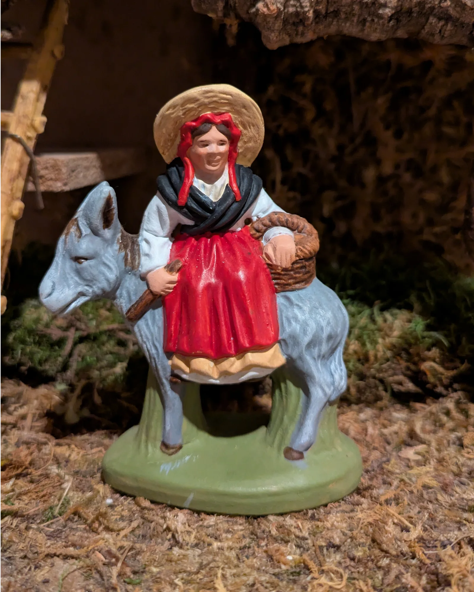 Margarido sur l'âne — Rouge