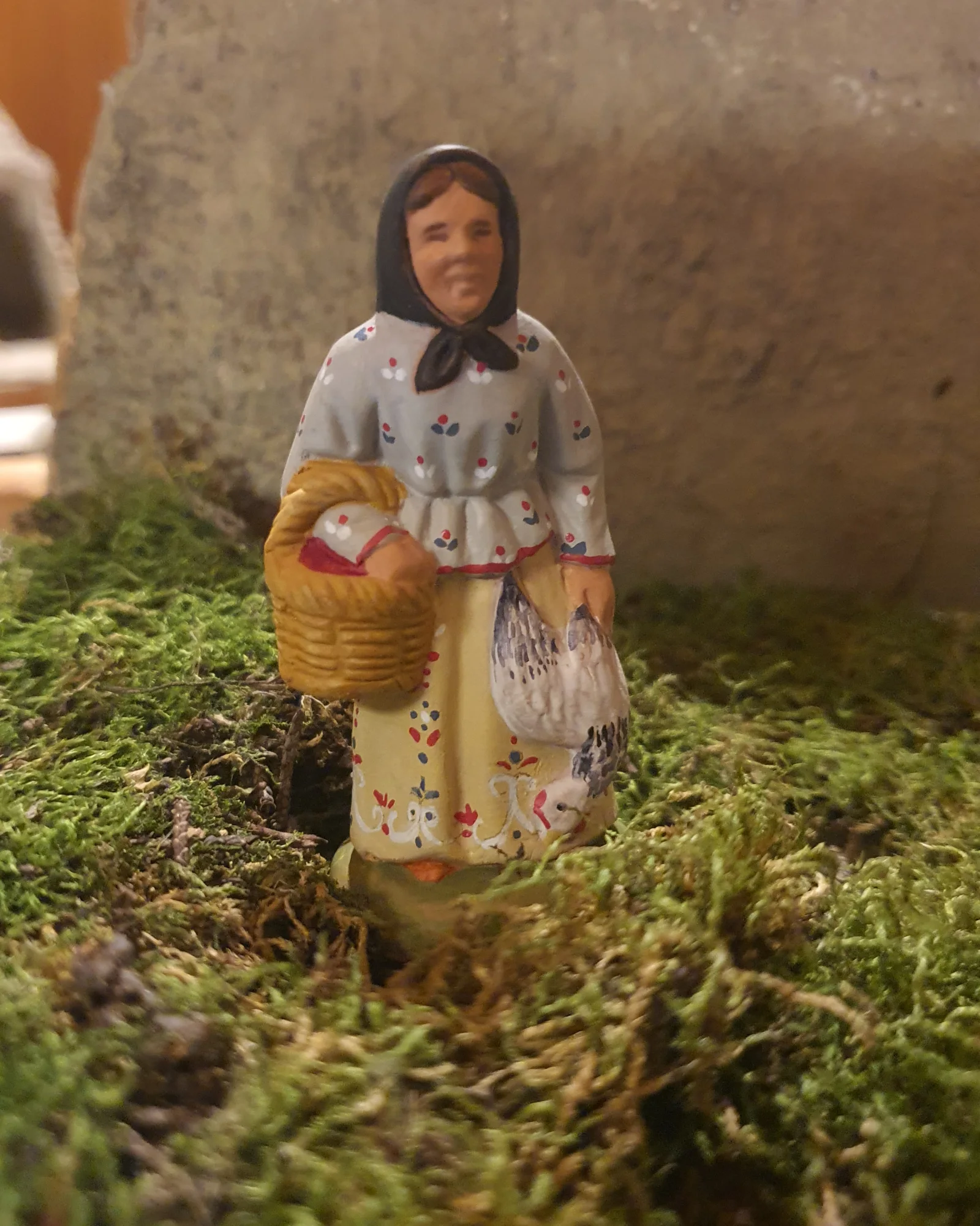 Femme à la poule