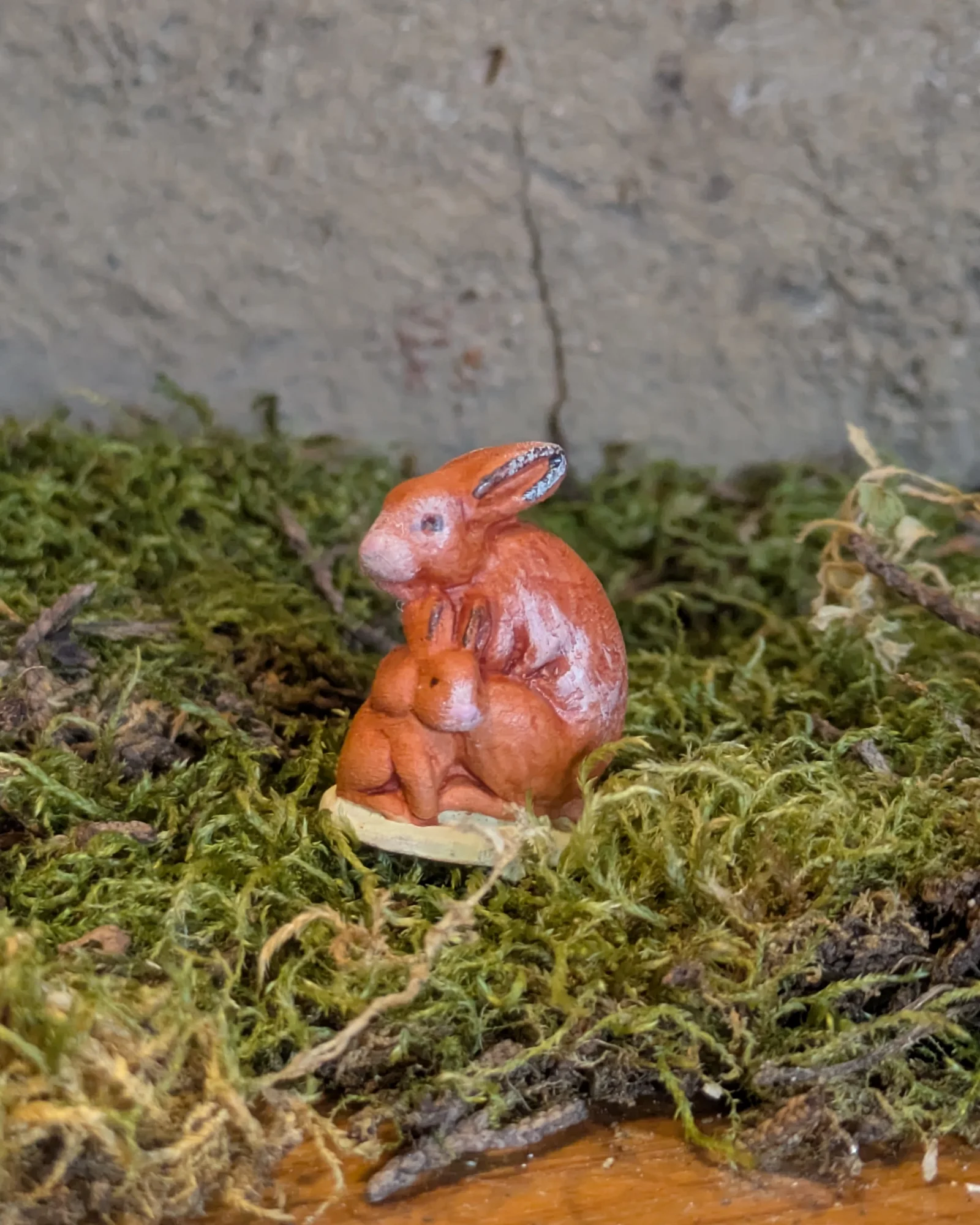Lapin et lapereaux — Roux