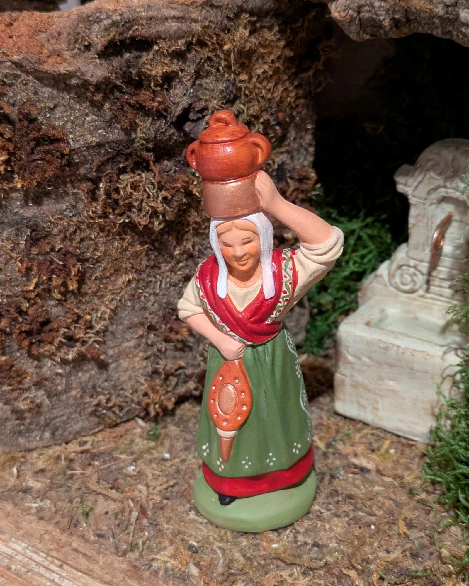 Femme au fourneau