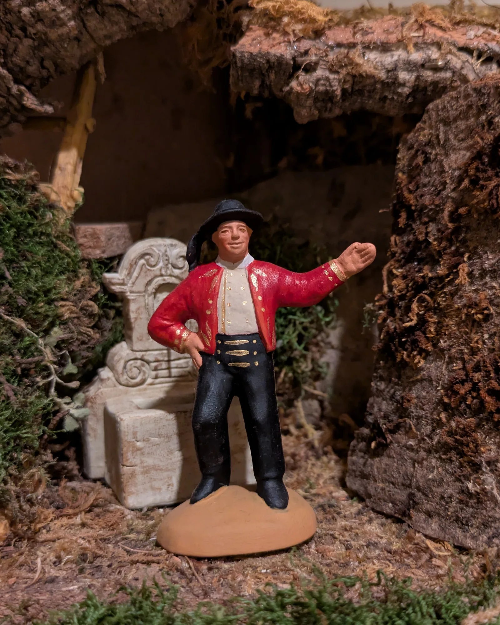 Breton de Quimper danseur — Rouge