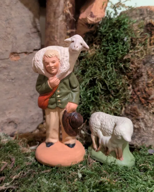 Homme au mouton